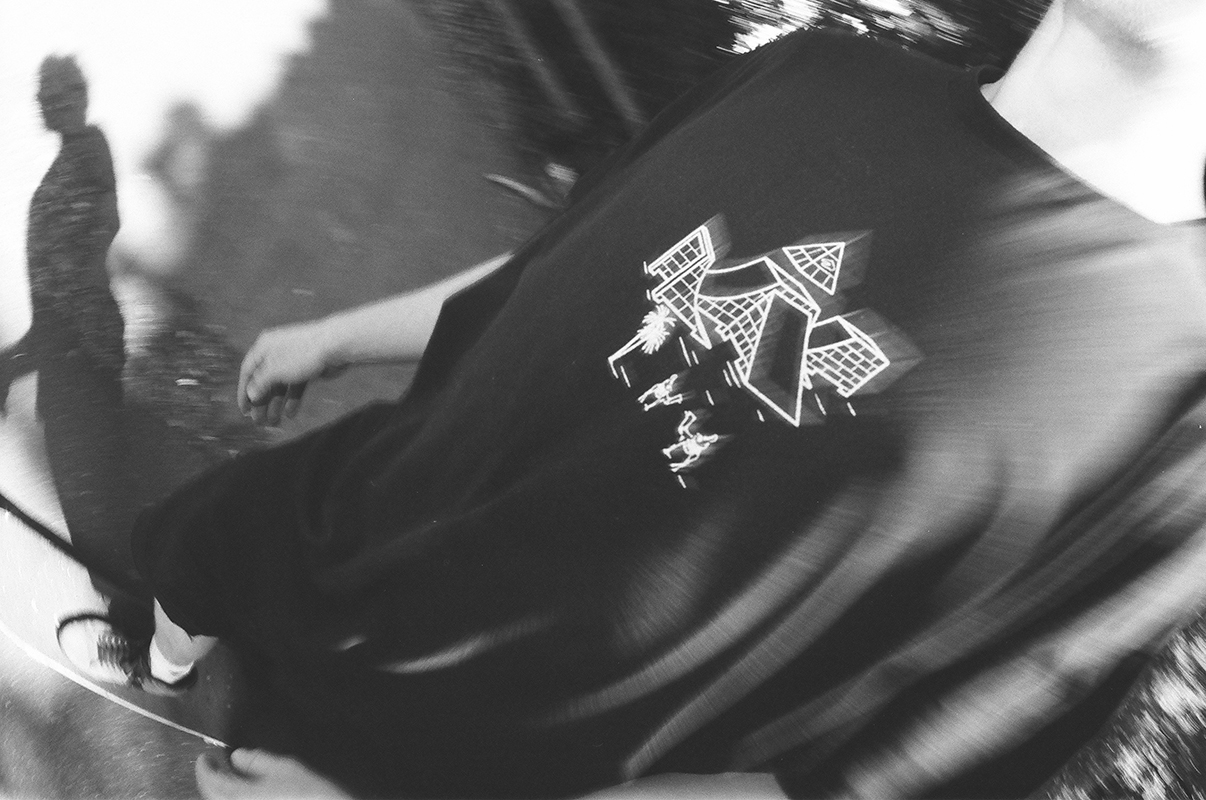 Shot of Yannick wearing the bpsd 3er shirt